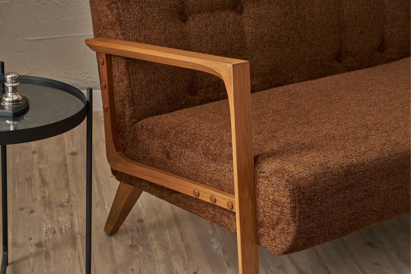 Finegard 2-sits Soffa - Brun - Möbler - Vardagsrum - Soffor - 2-sits soffor