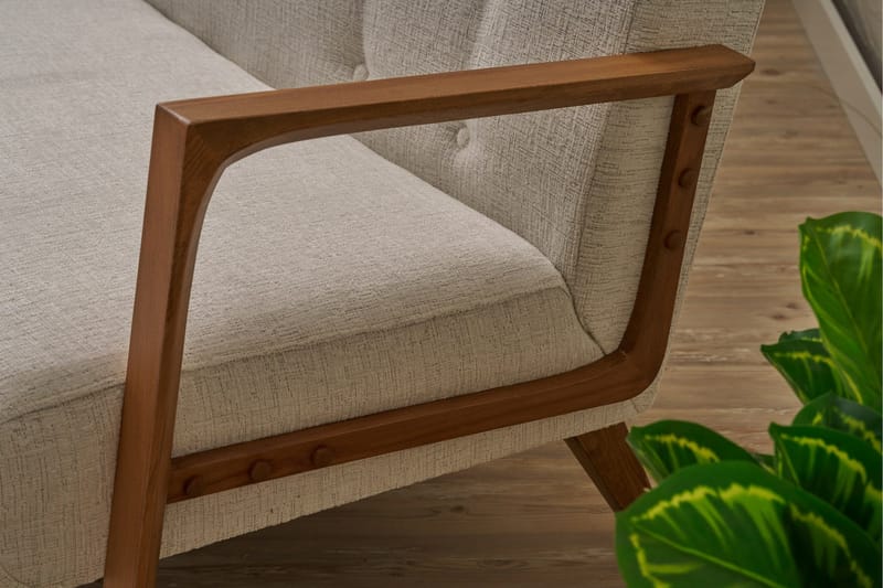 Finegard Soffa 2-sits - Creme - Möbler - Vardagsrum - Soffor - 2-sits soffor