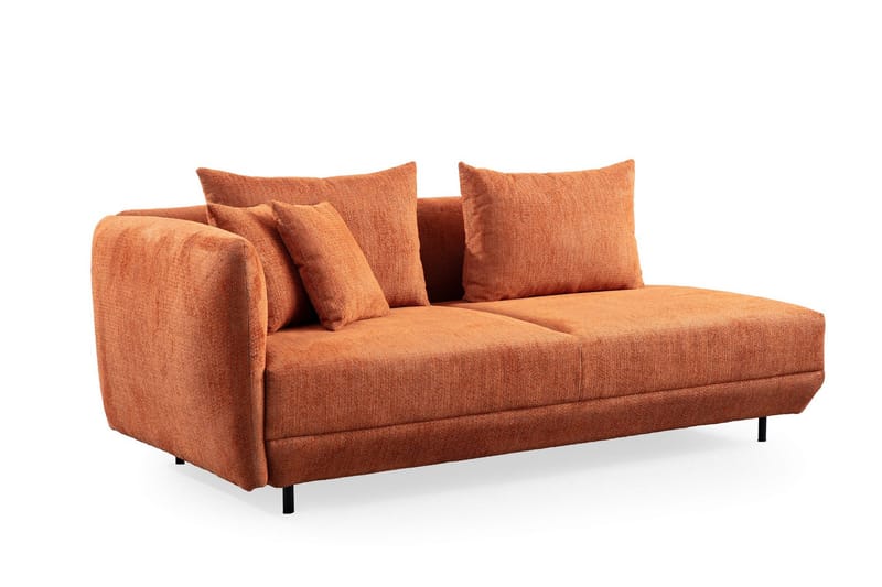 Floransa 4-sits Soffa med Divan - Orange - Möbler - Vardagsrum - Soffor - Divansoffa & schäslong