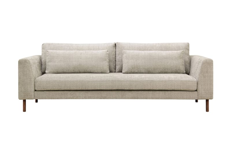 Florenz 3-sits Soffa i Chenille - Grå / Beige - Möbler - Vardagsrum - Soffor - 3-sits soffor