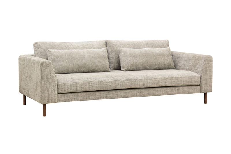 Florenz 3-sits Soffa i Chenille - Grå / Beige - Möbler - Vardagsrum - Soffor - 3-sits soffor