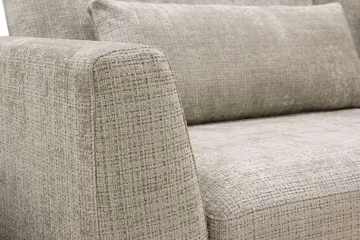 Florenz 3-sits Soffa i Chenille - Grå/Beige - Möbler - Vardagsrum - Soffor - 3-sits soffor