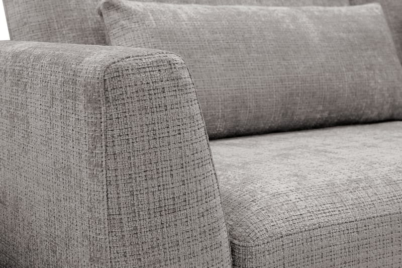 Florenz 3-sits Soffa i Chenille - Ljusgrå - Möbler - Vardagsrum - Soffor - 3-sits soffor