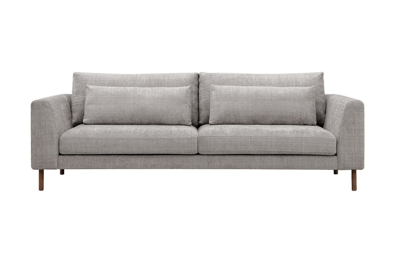 Florenz 3-sits Soffa i Chenille - Ljusgrå - Möbler - Vardagsrum - Soffor - 3-sits soffor