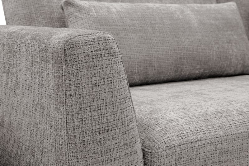 Florenz 3-sits Soffa i Chenille - Ljusgrå - Möbler - Vardagsrum - Soffor - 3-sits soffor