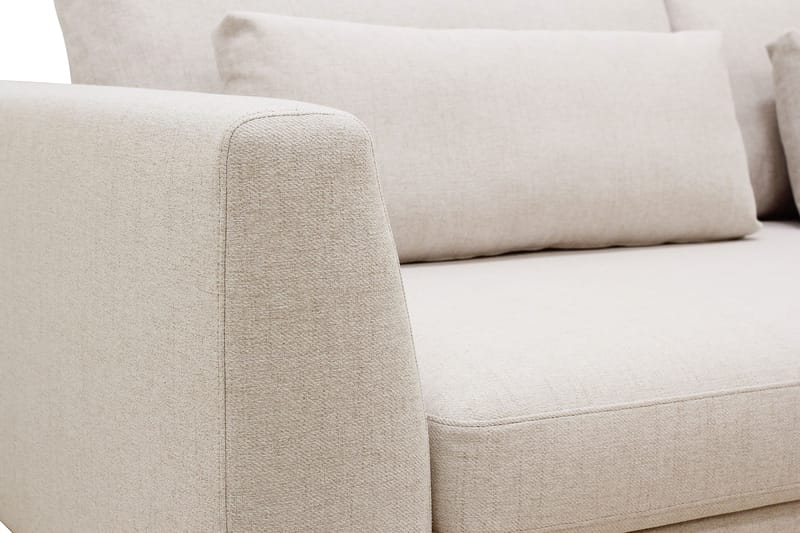 Florenz 3-sits Tygsoffa - Beige - Möbler - Vardagsrum - Soffor - 3-sits soffor