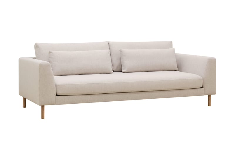Florenz 3-sits Tygsoffa - Beige - Möbler - Vardagsrum - Soffor - 3-sits soffor
