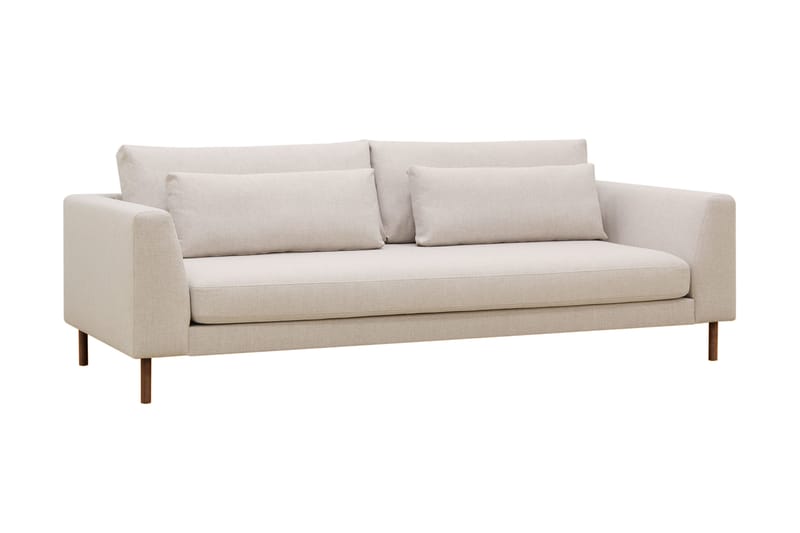 Florenz 3-sits Tygsoffa - Beige - Möbler - Vardagsrum - Soffor - 3-sits soffor