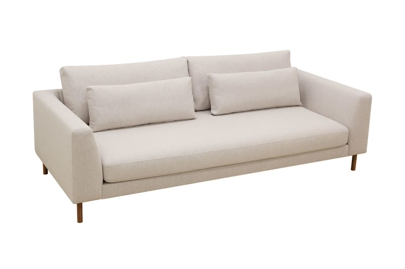 Florenz 3-sits Tygsoffa - Beige - Möbler - Vardagsrum - Soffor - 3-sits soffor