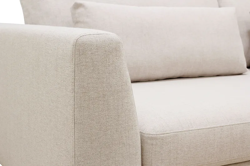 Florenz 3-sits Tygsoffa - Beige - Möbler - Vardagsrum - Soffor - 3-sits soffor