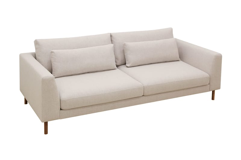Florenz 3-sits Tygsoffa - Beige - Möbler - Vardagsrum - Soffor - 3-sits soffor