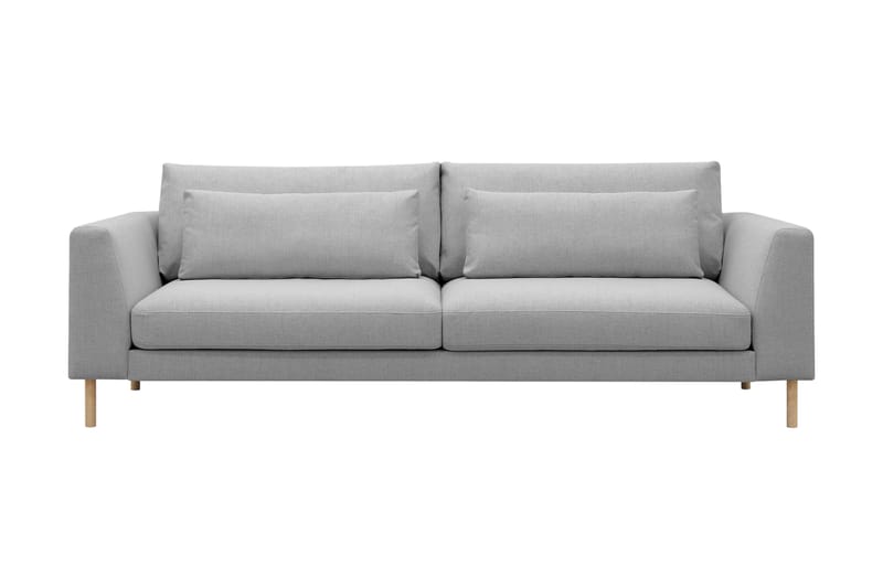 Florenz 3-sits Tygsoffa - Ljusgrå - Möbler - Vardagsrum - Soffor - 3-sits soffor