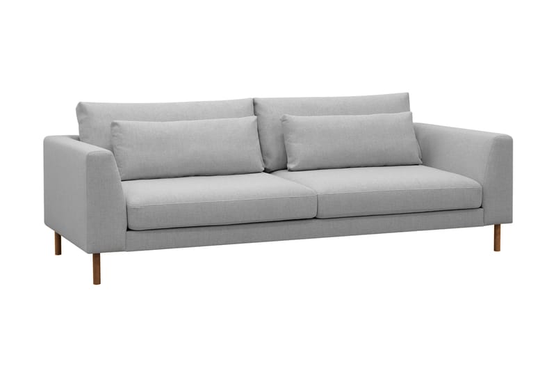 Florenz 3-sits Tygsoffa - Ljusgrå - Möbler - Vardagsrum - Soffor - 3-sits soffor