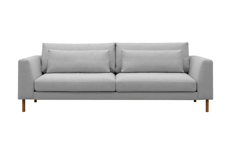 Florenz 3-sits Tygsoffa - Ljusgrå - Möbler - Vardagsrum - Soffor - 3-sits soffor