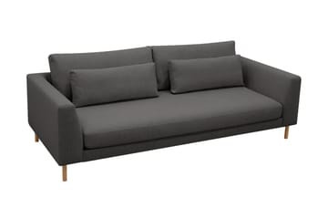 Florenz 3-sits Tygsoffa - Mörkgrå - Möbler - Vardagsrum - Soffor - 3-sits soffor