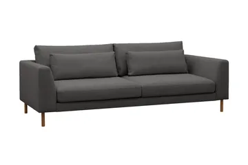 Florenz 3-sits Tygsoffa - Mörkgrå - Möbler - Vardagsrum - Soffor - 3-sits soffor