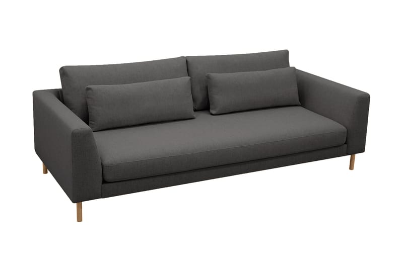 Florenz 3-sits Tygsoffa - Mörkgrå - Möbler - Vardagsrum - Soffor - 3-sits soffor