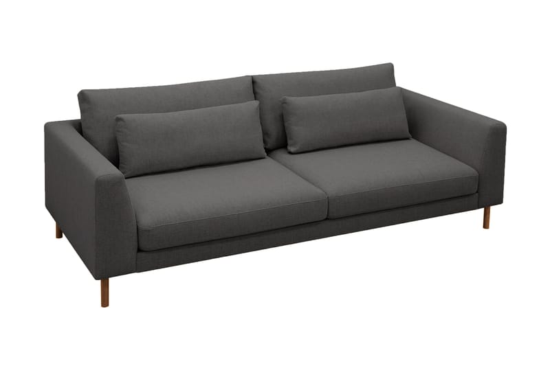 Florenz 3-sits Tygsoffa - Mörkgrå - Möbler - Vardagsrum - Soffor - 3-sits soffor