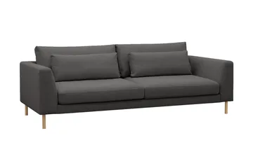 Florenz 3-sits Tygsoffa - Mörkgrå - Möbler - Vardagsrum - Soffor - 3-sits soffor