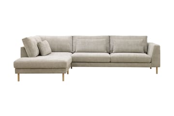 Florenz 4-sits Vänstervänd L-formad Schäslongsoffa i Tyg