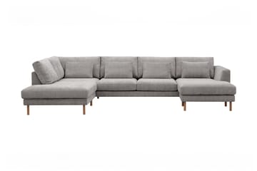 Florenz 4-sits Vänstervänd U-formad Soffa med Divan och Schäslong i Chenille