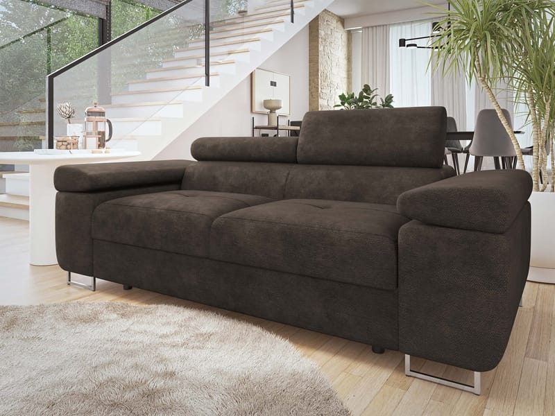 Gabina 2-sits Soffa - brun - Möbler - Vardagsrum - Soffor - 3-sits soffor