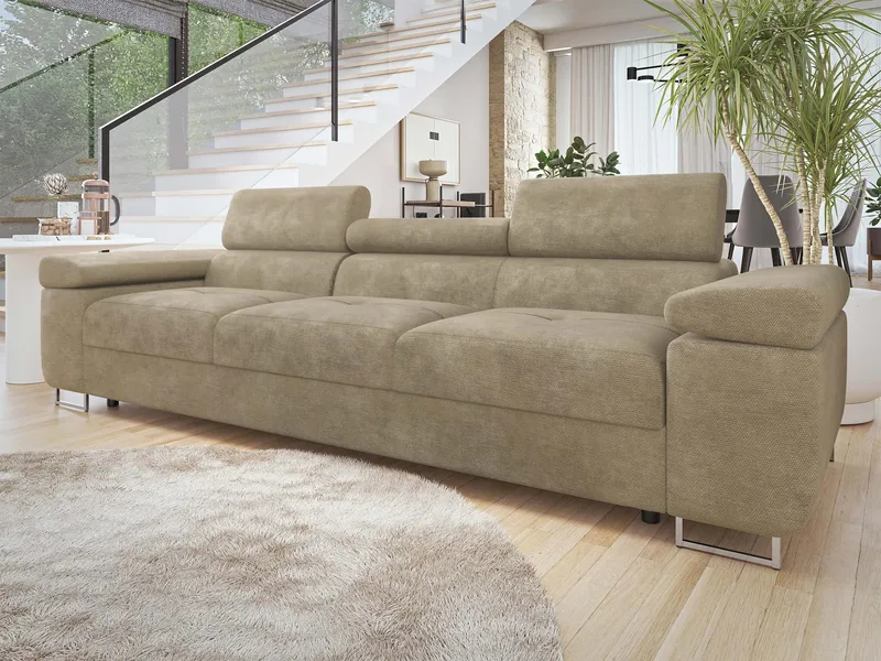 Gabina 3-sits Soffa - beige - Möbler - Vardagsrum - Soffor - 3-sits soffor