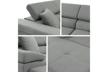 Gabina Soffa med Divan 3-sits - Brun - Möbler - Vardagsrum - Soffor - Skinnsoffor