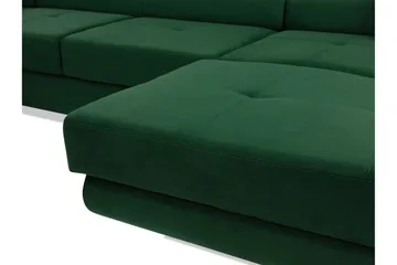 Gabina Soffa med Divan och Schäslong 4-sits - Vit/Grå - Möbler - Vardagsrum - Soffor - Skinnsoffor