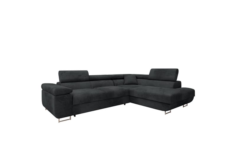 Gabina Soffa med Schäslong 3-sits - Mörkgrå - Möbler - Vardagsrum - Bäddsoffor