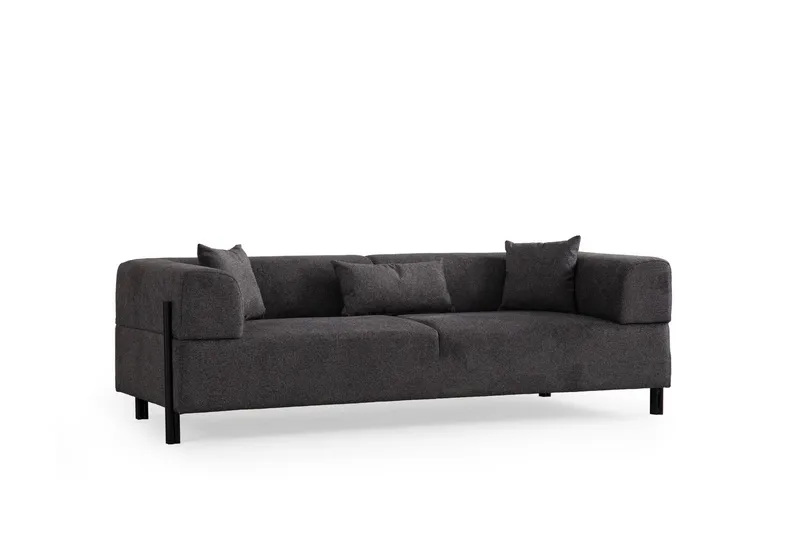 Gio 3-sits Soffa, Antracit