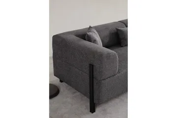 Gio 3-sits Soffa - Antracit - Möbler - Vardagsrum - Soffor - 3-sits soffor