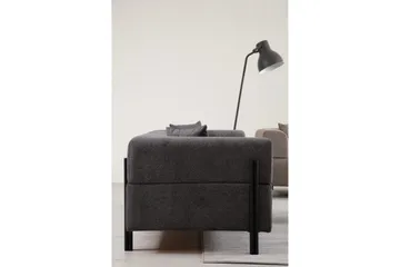 Gio 3-sits Soffa - Antracit - Möbler - Vardagsrum - Soffor - 3-sits soffor
