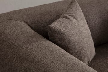 Gio 3-sits Soffa - Brun - Möbler - Vardagsrum - Soffor - 3-sits soffor