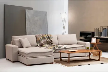 Gladfield Divansoffa 3-sits - Beige - Möbler - Vardagsrum - Soffor - Divansoffa & schäslong