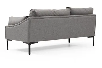 Glenure Soffa m. Divan 4-sits - Grå - Möbler - Vardagsrum - Soffor - Divansoffa & schäslong