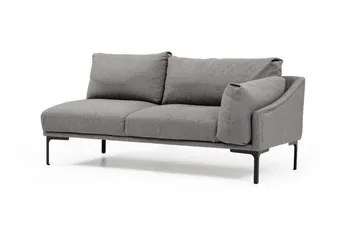 Glenure Soffa m. Divan 4-sits - Grå - Möbler - Vardagsrum - Soffor - Divansoffa & schäslong