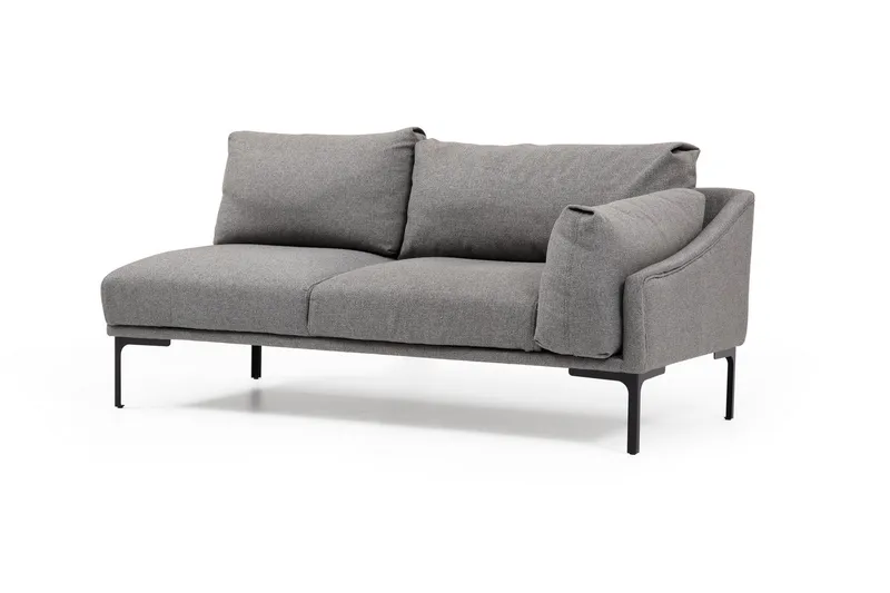 Glenure Soffa m. Divan 4-sits - Grå - Möbler - Vardagsrum - Soffor - Divansoffa & schäslong