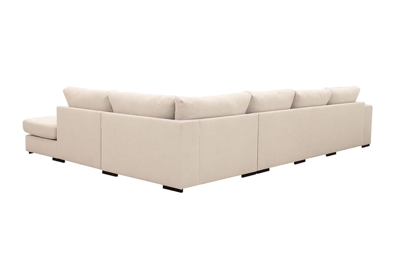 Grande 5-sits Soffa med Schäslong Höger - Beige Tyg - Möbler - Vardagsrum - Soffor - Divansoffa & schäslong