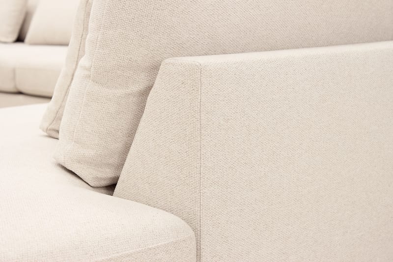Grande 5-sits Soffa med Schäslong Höger - Beige Tyg - Möbler - Vardagsrum - Soffor - Divansoffa & schäslong