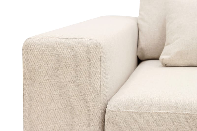 Grande 5-sits Soffa med Schäslong Höger - Beige Tyg - Möbler - Vardagsrum - Soffor - Divansoffa & schäslong