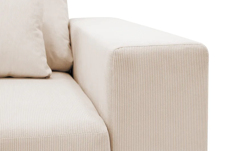 Grande 5-sits Soffa med Schäslong Vänster - Beige Manchester - Möbler - Vardagsrum - Soffor - Divansoffa & schäslong