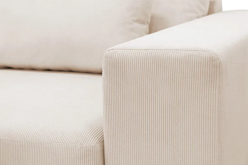 Grande 5-sits Soffa med Schäslong Vänster - Beige Manchester - Möbler - Vardagsrum - Soffor - Divansoffa & schäslong