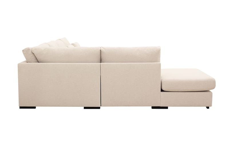 Grande 5-sits U-Soffa med Divan Höger - Beige Tyg - Möbler - Vardagsrum - Soffor - U-soffor