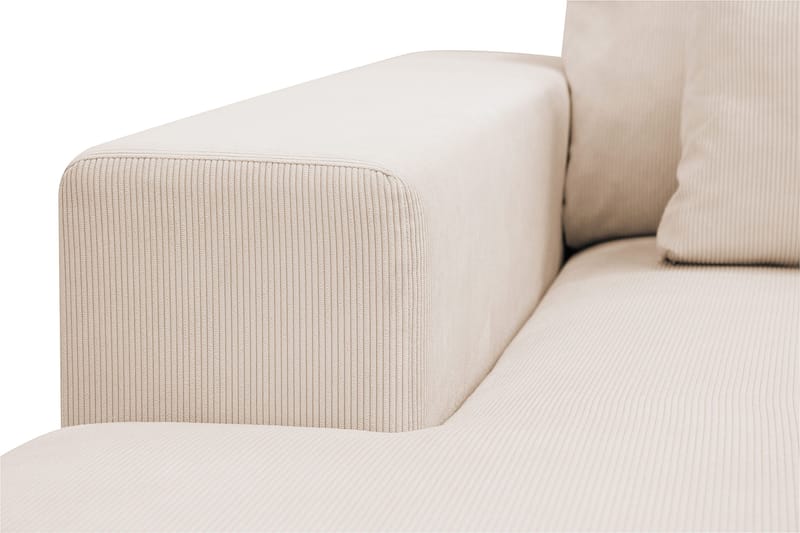 Grande 5-sits U-Soffa med Divan Vänster - Beige Manchester - Möbler - Vardagsrum - Soffor - U-soffor