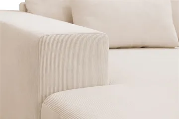 Grande 5-sits U-Soffa med Divan Vänster - Beige Manchester - Möbler - Vardagsrum - Soffor - U-soffor