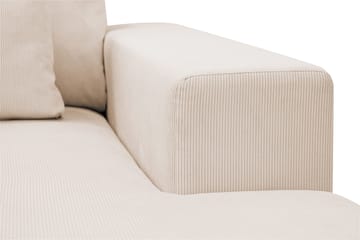 Grande 6-sits U-Soffa med Divan Höger - Beige Manchester - Möbler - Vardagsrum - Soffor - U-soffor