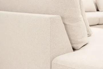 Grande 6-sits U-Soffa med Divan Höger - Beige Tyg - Möbler - Vardagsrum - Soffor - U-soffor