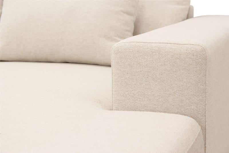 Grande 6-sits U-Soffa med Divan Höger - Beige Tyg - Möbler - Vardagsrum - Soffor - U-soffor