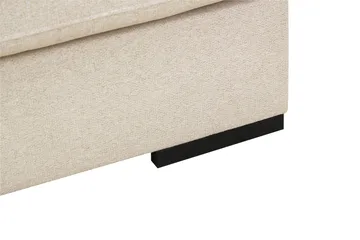 Grande 6-sits U-Soffa med Divan Höger - Beige Tyg - Möbler - Vardagsrum - Soffor - U-soffor